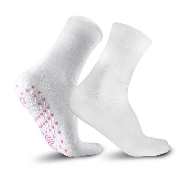 2 Pairs Tourmaline Magnetic Self-Heating Health Care Socks