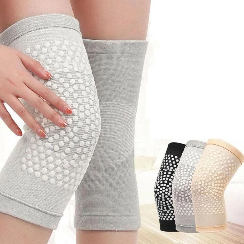 1 Pair Wormwood Self-Heating Knee Massager Pad