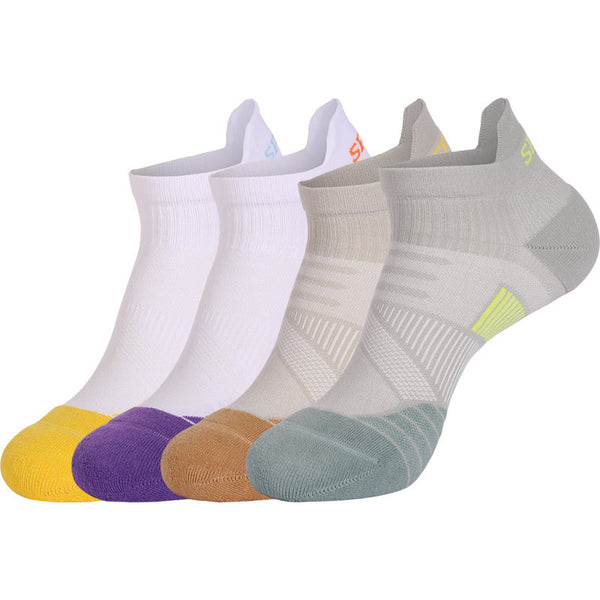 Ankle Athletic Running Socks Low Cut Sports Tab Socks for Men and Women