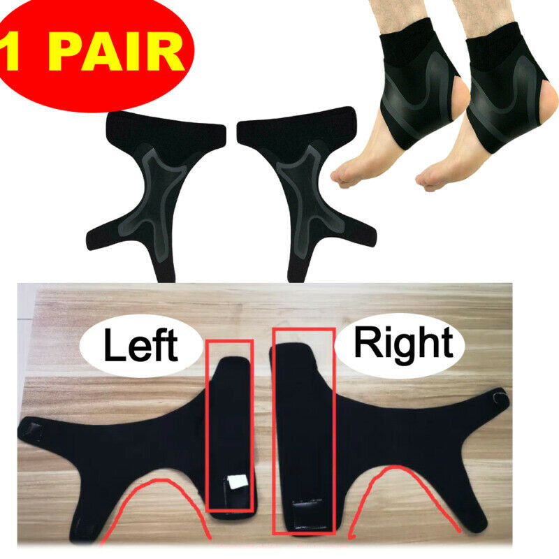 Ankle Brace Support Compression Sleeve Plantar Fasciitis Pain Relief Foot Wrap