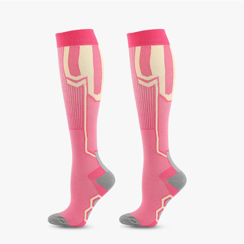 Athletic Knee High Compression Socks – Sports & Recovery Support for Men and Women