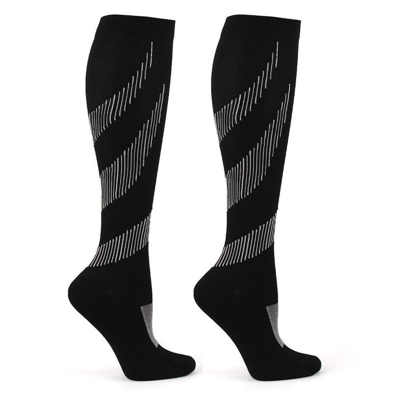 Knee High Compression Socks – Support Stockings for Recovery, Hiking & Outdoor Sports, Women & Men