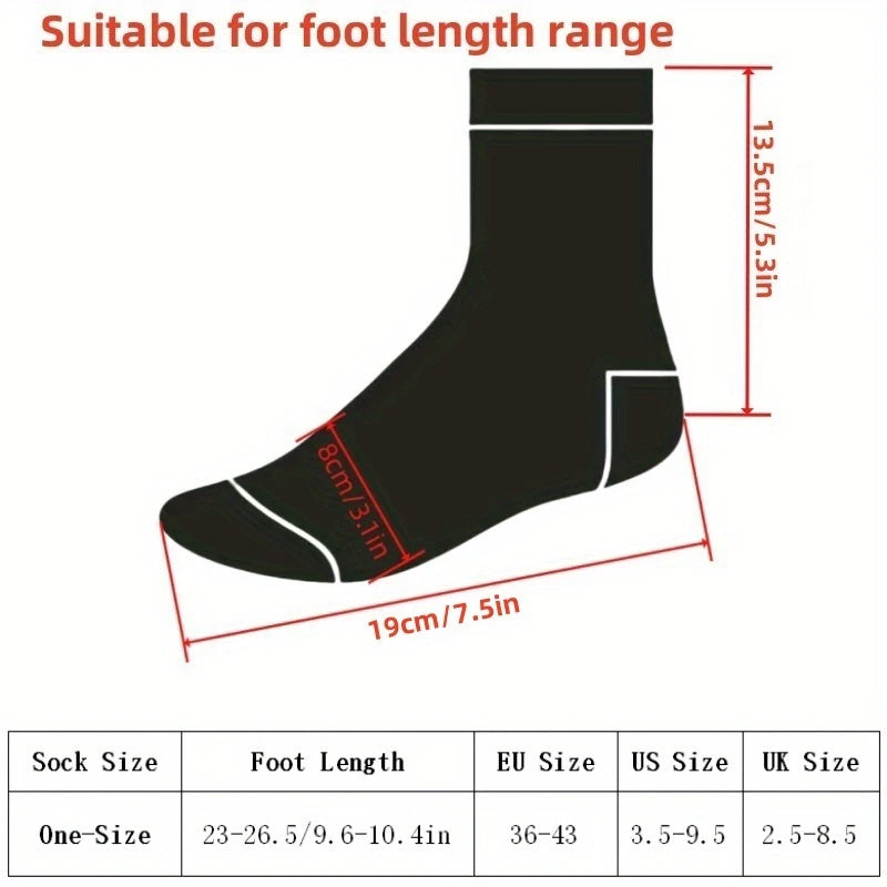 Cozy Coral Fleece Crew Socks for Men & Women