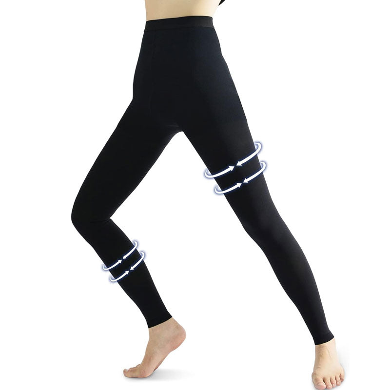 20–30 mmHg Firm Compression Stockings – Breathable Support Pantyhose for Circulation, Travel & Everyday Comfort