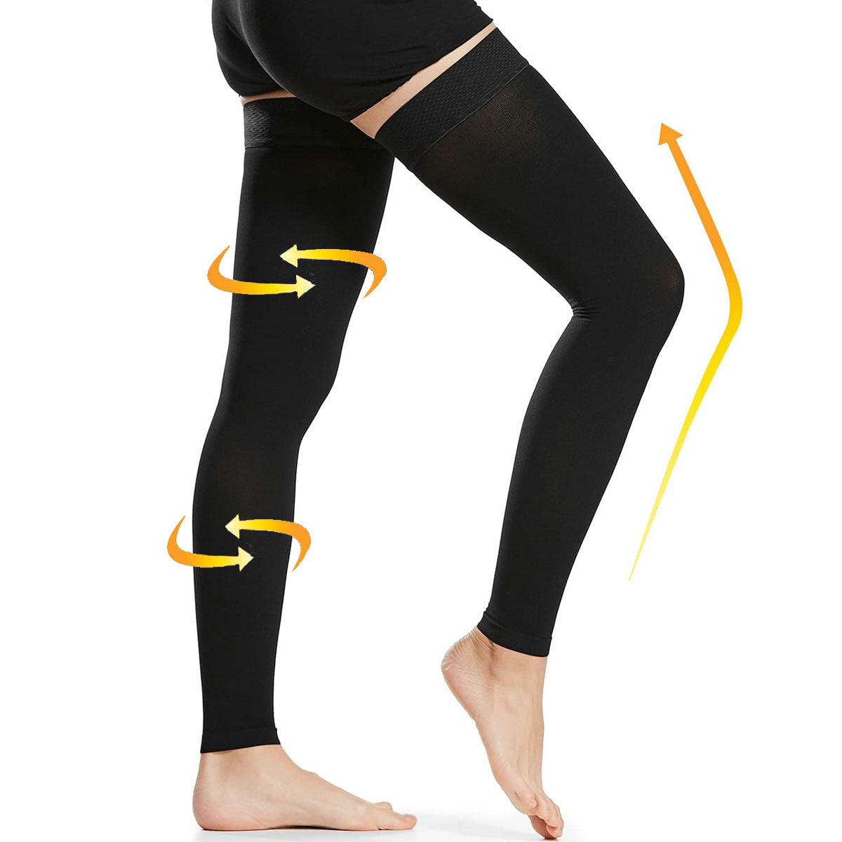 Thigh High Compression Socks 20-30 mmHg – Firm Support Compression Sto ...