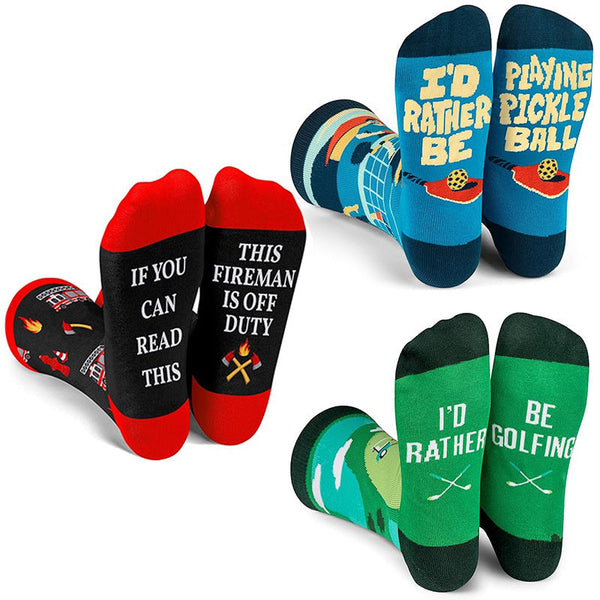 Funny Novelty Socks for Men & Women, Birthday Gifts