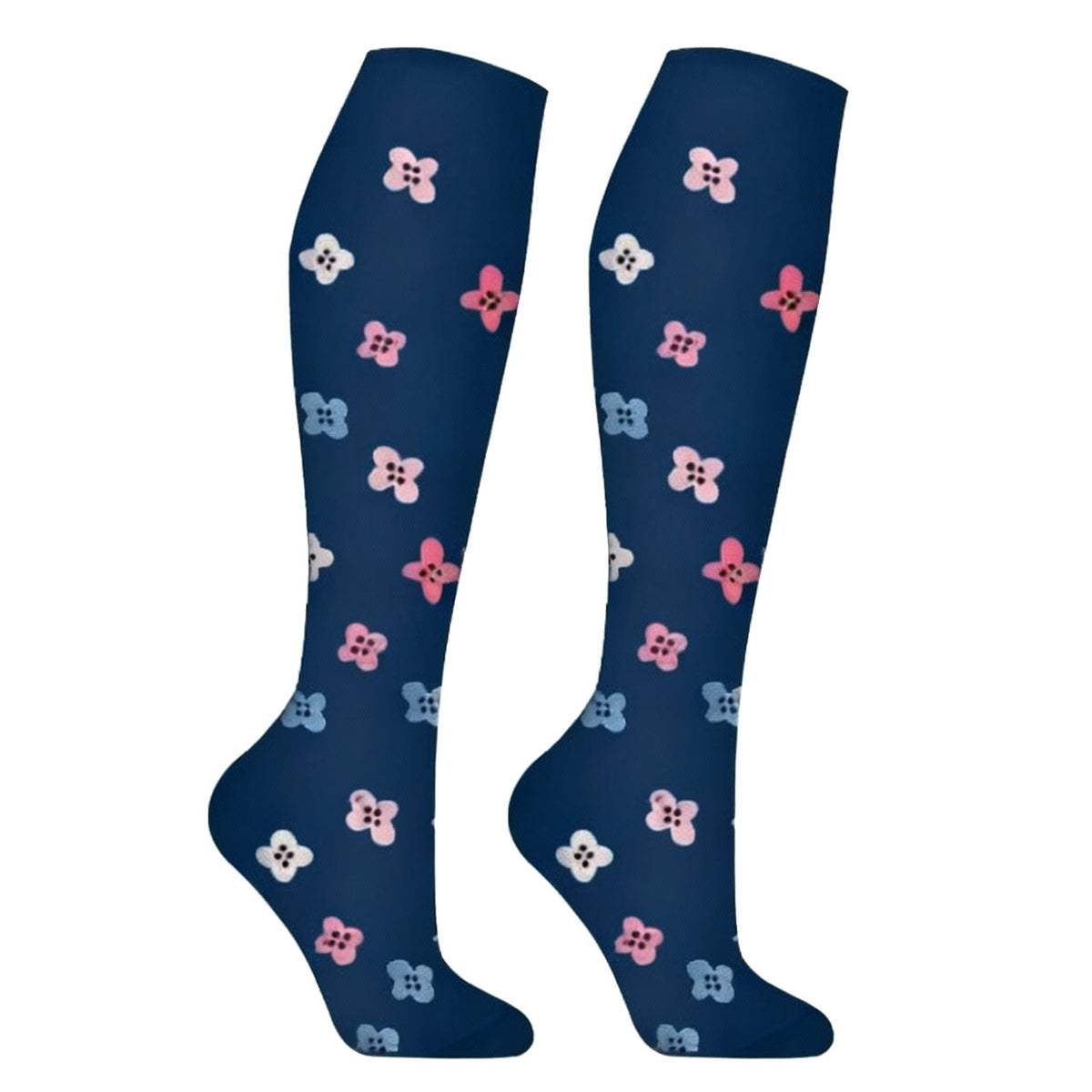 Flower Compression Socks for Women & Men, Best Support for Running Nur ...