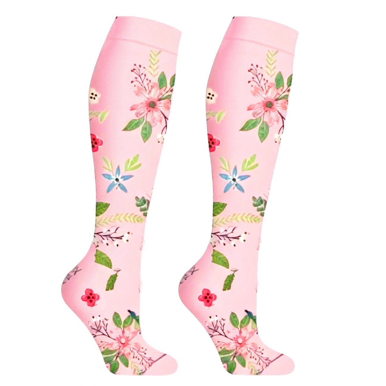 Flower Compression Socks for Women & Men, Best Support for Running Nur ...
