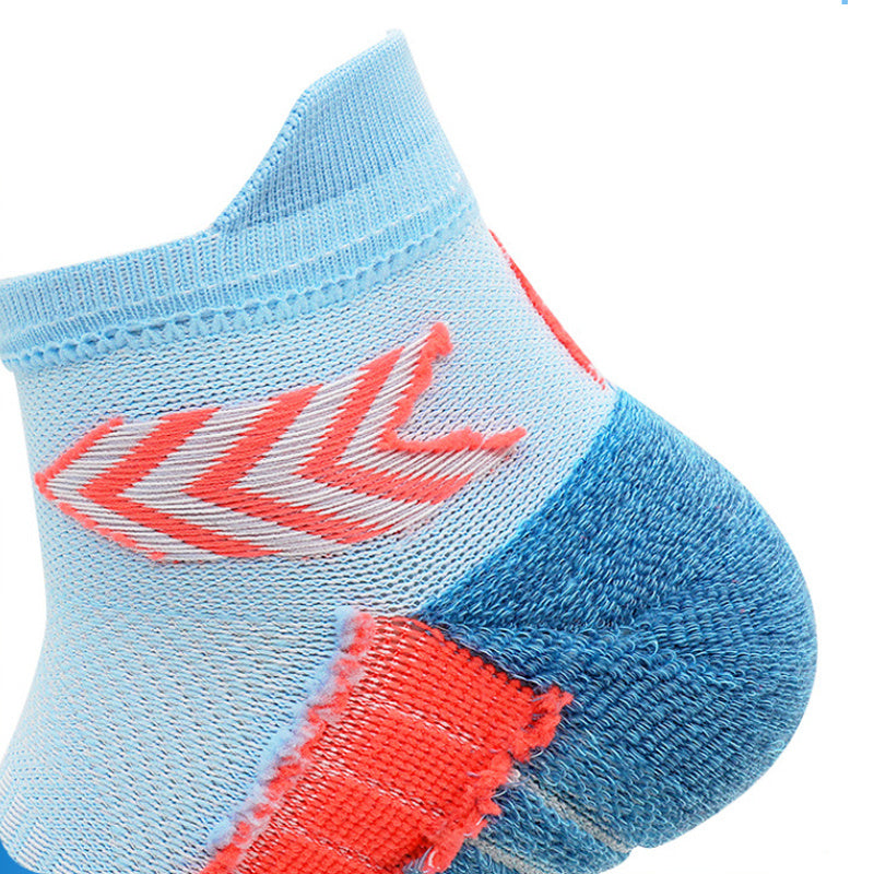 Unisex Marathon Running Crew Cushioned Compression Athletic Sports Socks