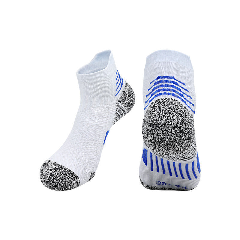 Unisex Marathon Running Crew Cushioned Compression Athletic Sports Socks