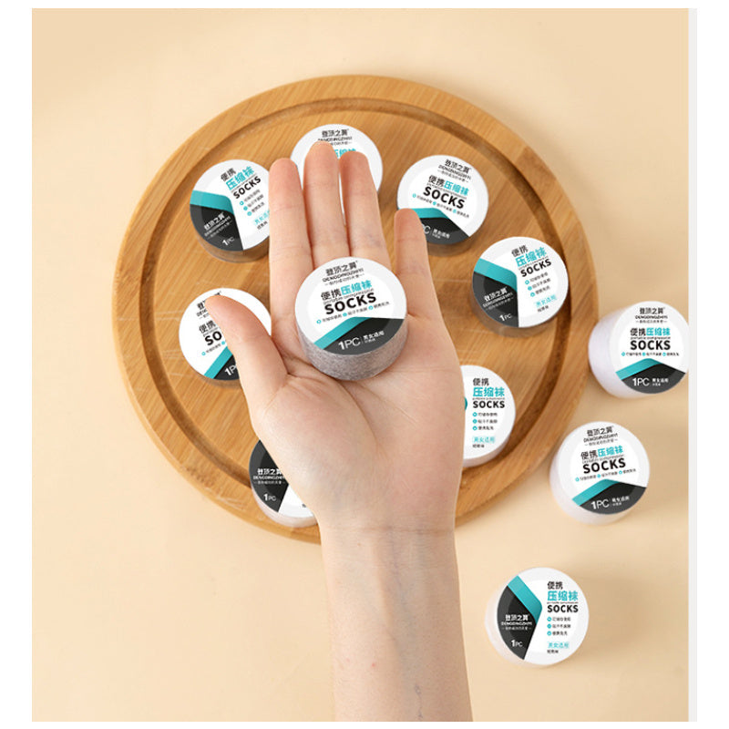 6 Pairs Unisex Disposable Breathable & Warm Travel Socks for Men & Women