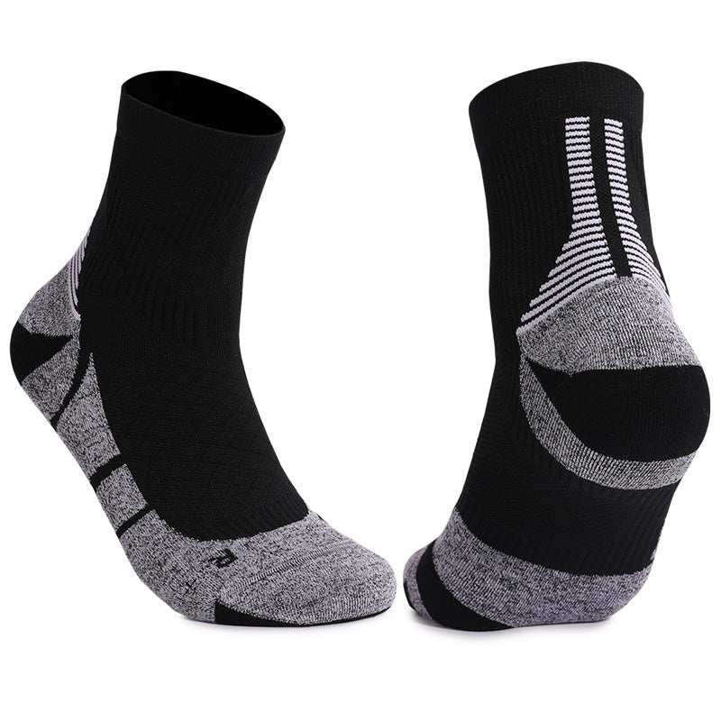 Merino Wool Socks Mid Calf Warm Thick Ski Socks for Men Professional Sports Socks