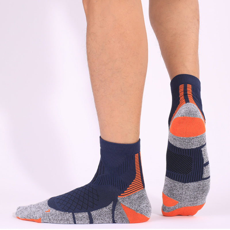 Merino Wool Socks Mid Calf Warm Thick Ski Socks for Men Professional Sports Socks