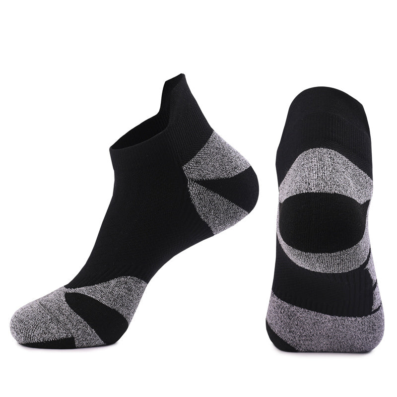 Merino Wool Socks Low Cut Ankle Short Anti-slid Athletic Running Novelty Casual Socks
