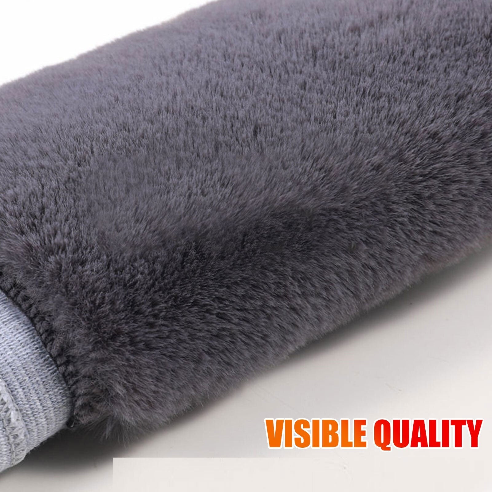 Plush Knee Brace Thick Protection Knee With Velvet Pads