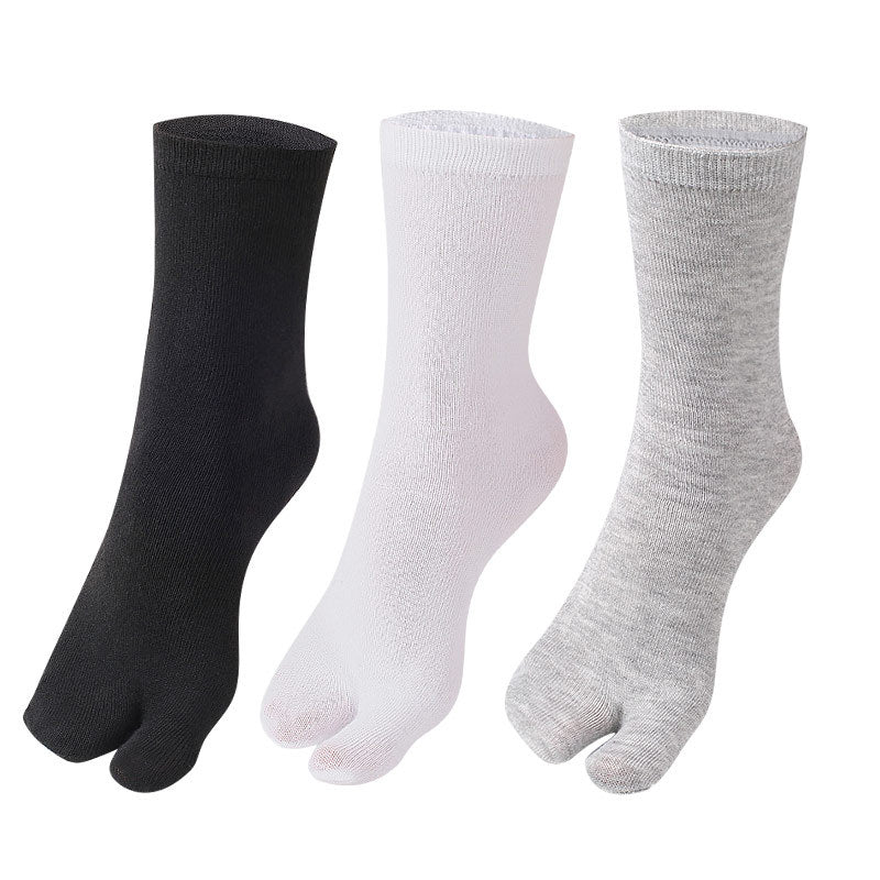 Flip Flop Socks Unisex Split Toe Cotton Tabi Socks for Women Men