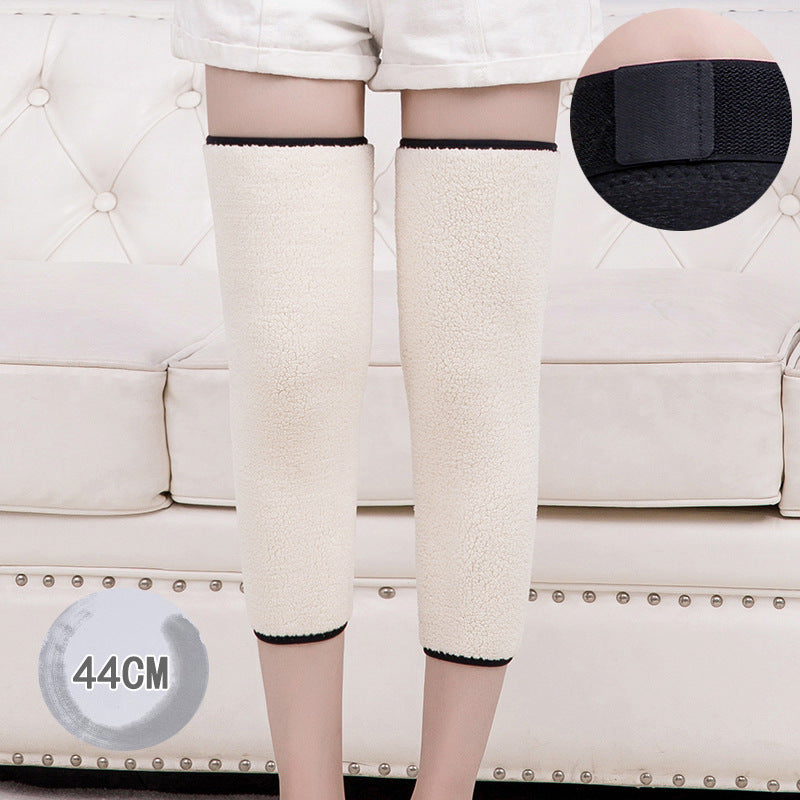 Thicken Prevent Arthritis Knee Warmers Thermal Plush Leg Knee Pad