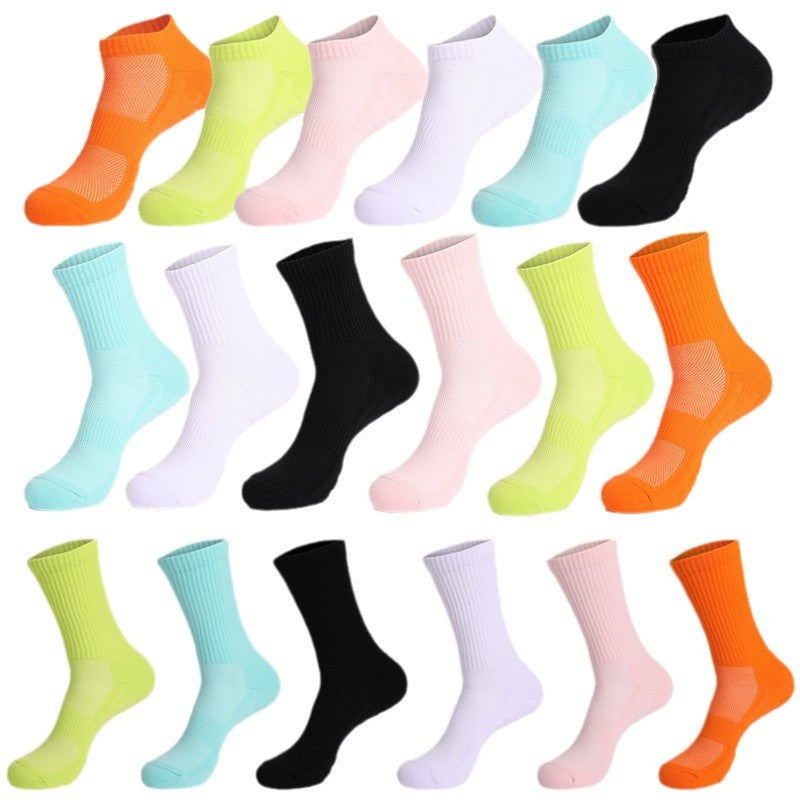 Professional Unisex Running Sports Badminton Cycling Basketball Arch Support Socks