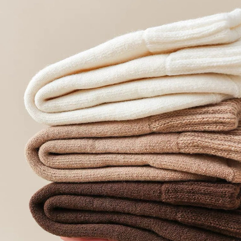 Unisex Fleece Lined Winter Thick Warm Cozy Thermal Socks