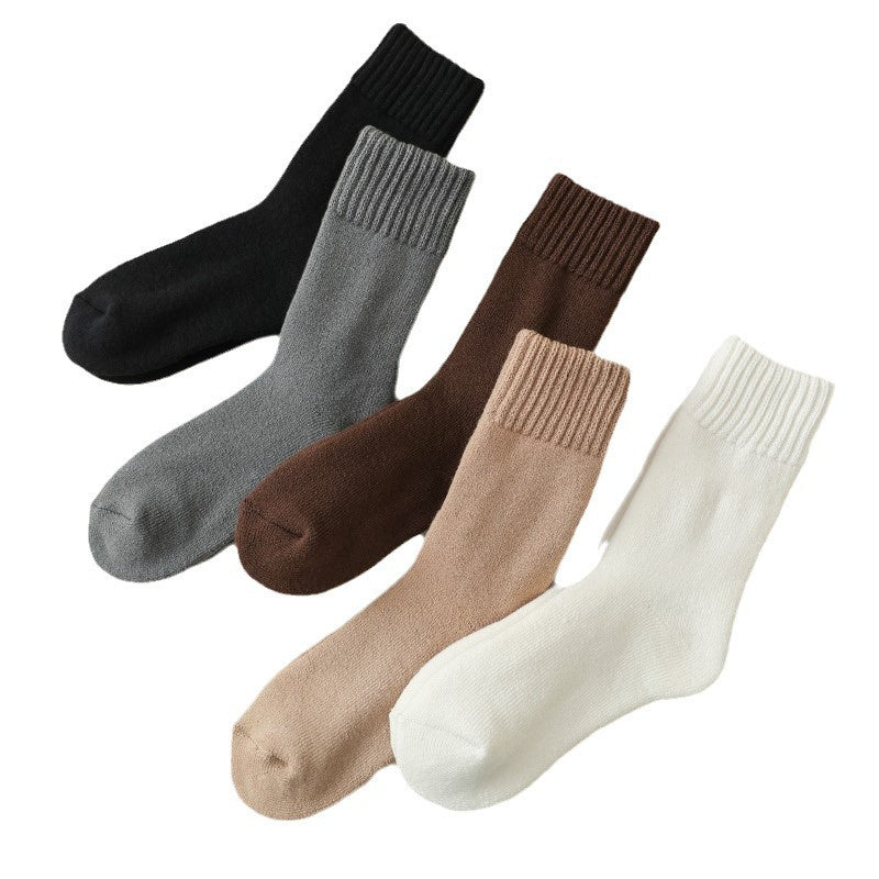 Unisex Fleece Lined Winter Thick Warm Cozy Thermal Socks