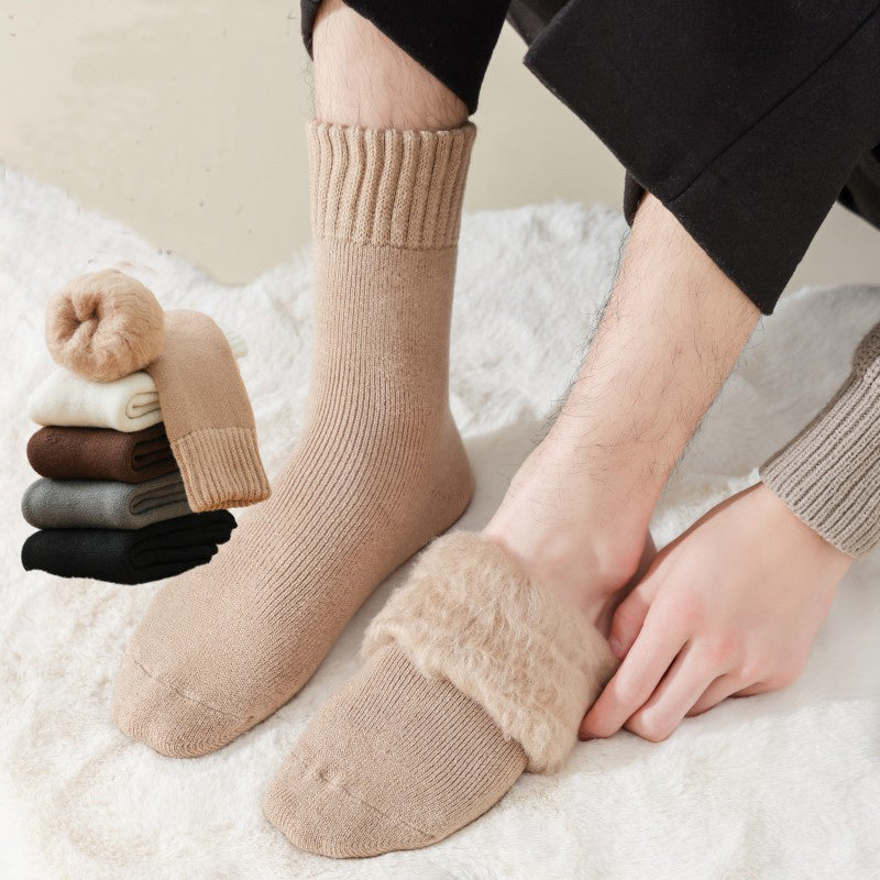 Unisex Fleece Lined Winter Thick Warm Cozy Thermal Socks