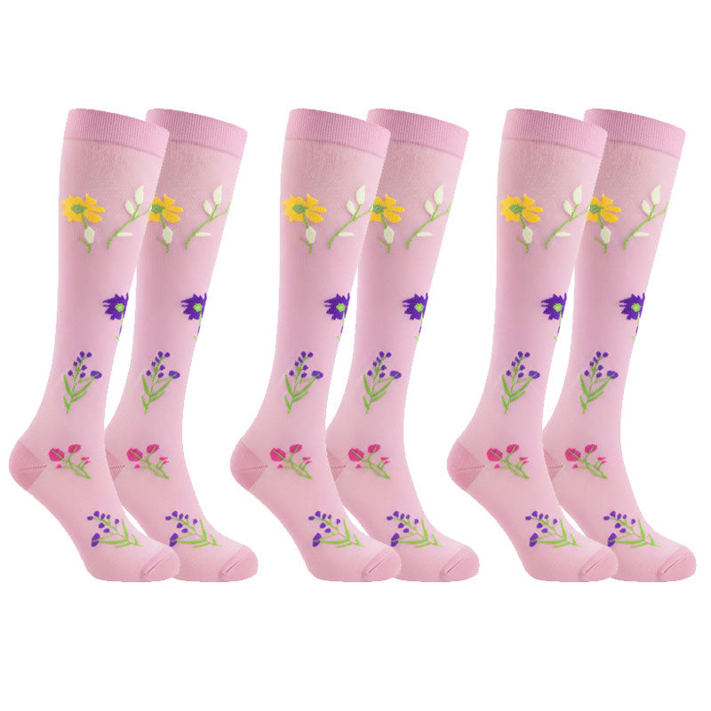 Flower Butterfly Compression Socks for Women & Men Circulation-Support ...
