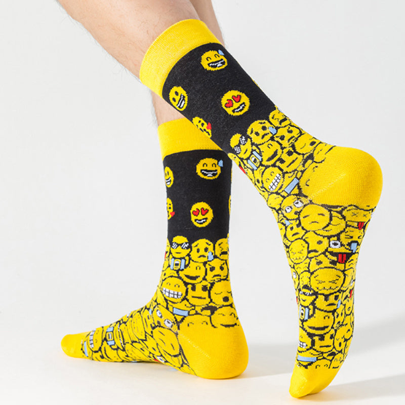 Unisex Animal Trendy Socks Cute Fun Pattern Novelty Mid-Calf Socks