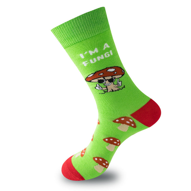 Unisex Animal Trendy Socks Cute Fun Pattern Novelty Mid-Calf Socks