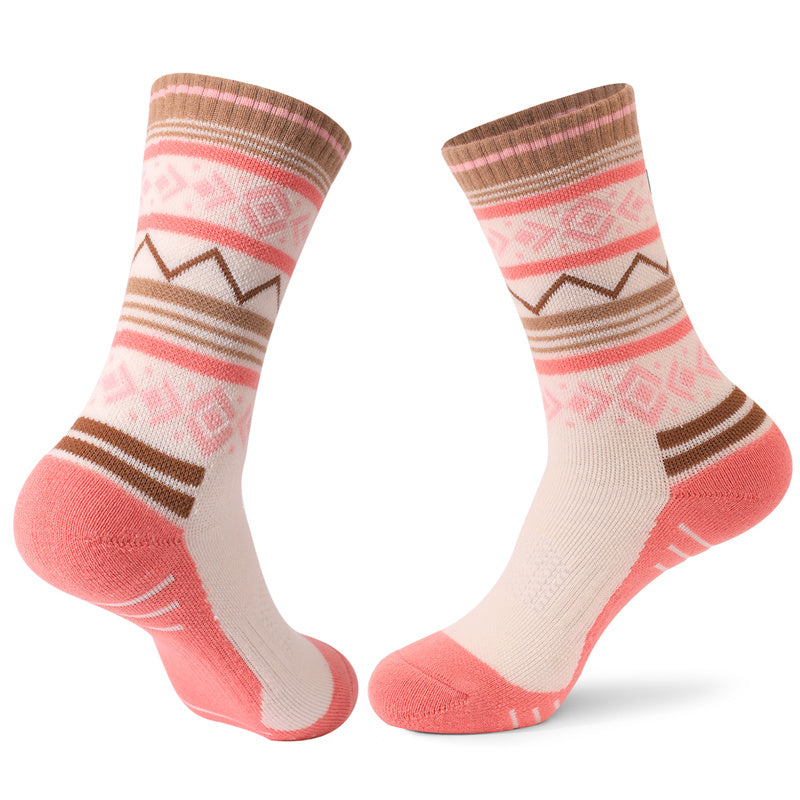 Womens Merino Wool Hiking Socks Thermal Warm Winter Boot Crew Cushion Work Gift Socks ﻿