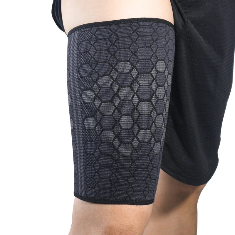 Thigh Support Hamstring Compression Sleeve Protector Brace Muscle Pain Relief