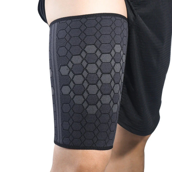 Thigh Support Hamstring Compression Sleeve Protector Brace Muscle Pain Relief