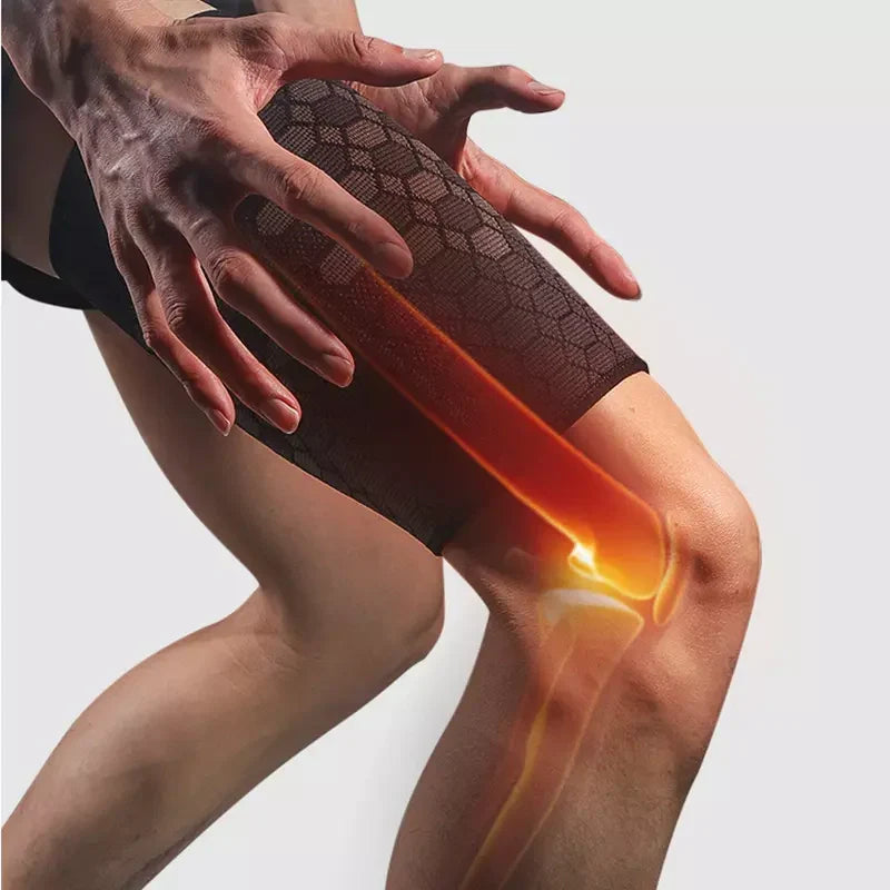 Thigh Support Hamstring Compression Sleeve Protector Brace Muscle Pain Relief