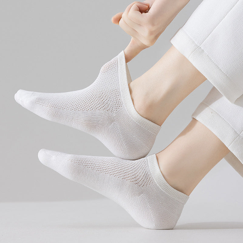 Summer Mesh Breathable Classic All-match Boat Socks