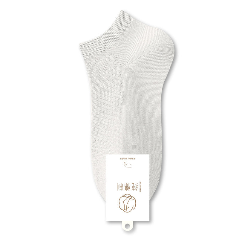 Summer Mesh Breathable Classic All-match Boat Socks