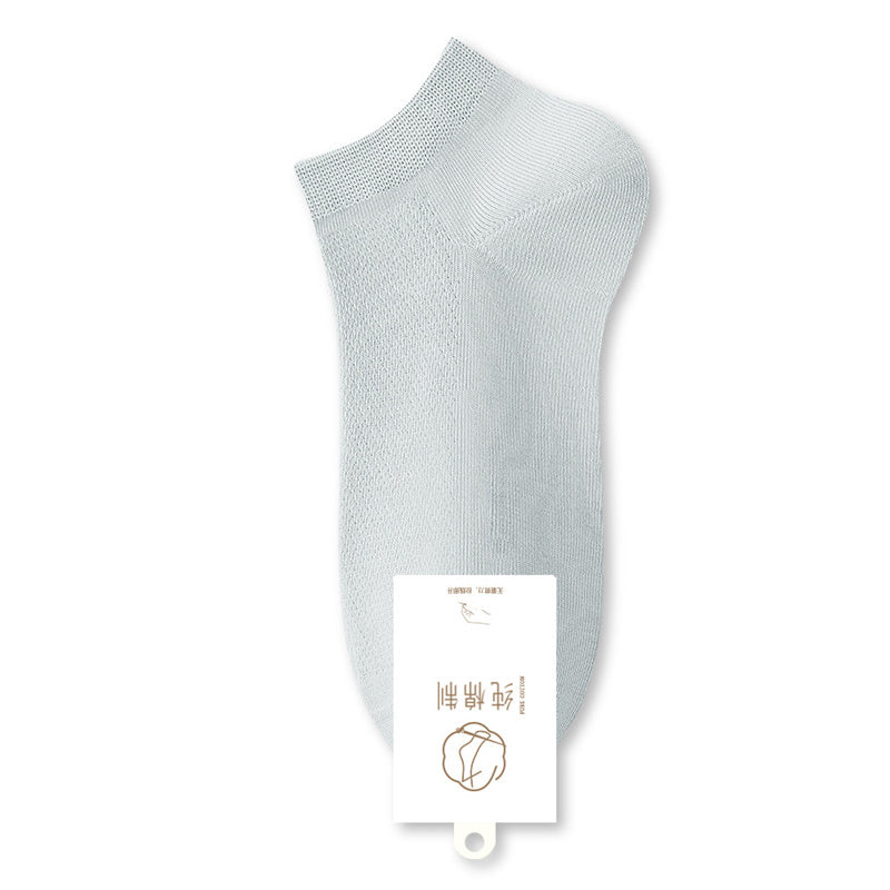 Summer Mesh Breathable Classic All-match Boat Socks