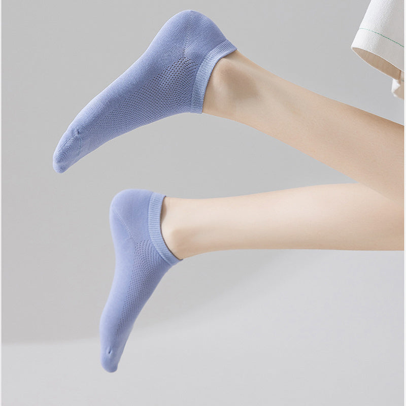 Summer Mesh Breathable Classic All-match Boat Socks